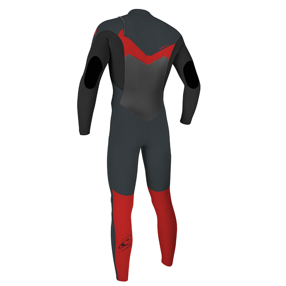 O'Neill Youth Epic 5/4 CZ Winter Wetsuit - Gunmetal/Black/Red