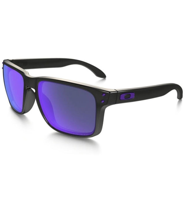 Oakley Holbrook Sunglasses Black Ink with Violet Iridium Lens