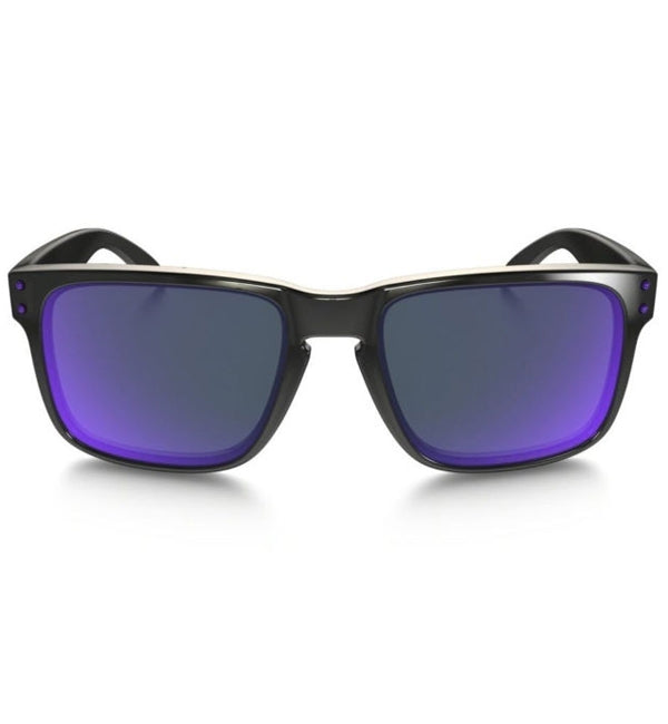 Oakley Holbrook Sunglasses Black Ink with Violet Iridium Lens