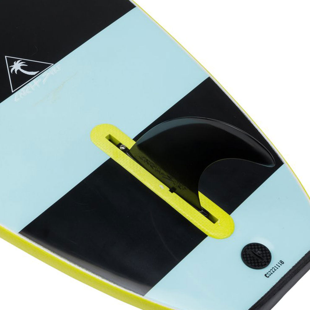 ODYSEA Plank 6'0 Soft Single Fin Surfboard - Lemon Yellow