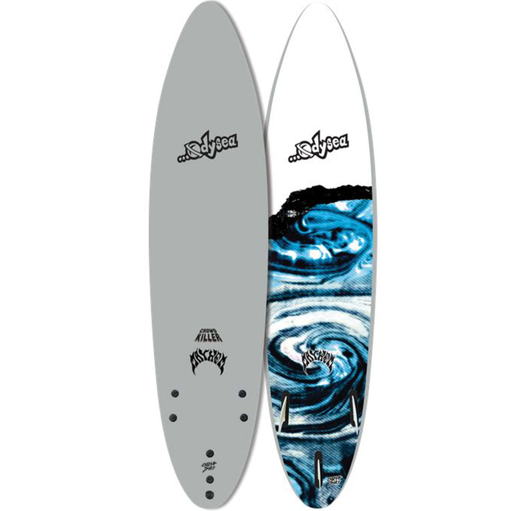 ODYSEA X Lost Crowd Killer 7'2 Soft Surfboard - Grey – Ocean Sports  Boardridersguide
