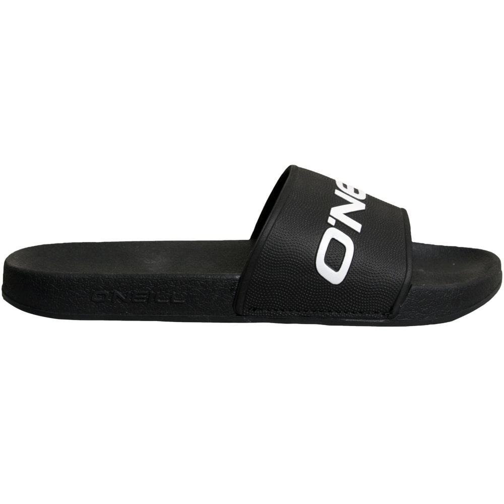 O'Neill Slide Logo Sandals - Black Out