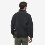 Patagonia Synchilla Snap-T Pullover - Black With Forge Grey