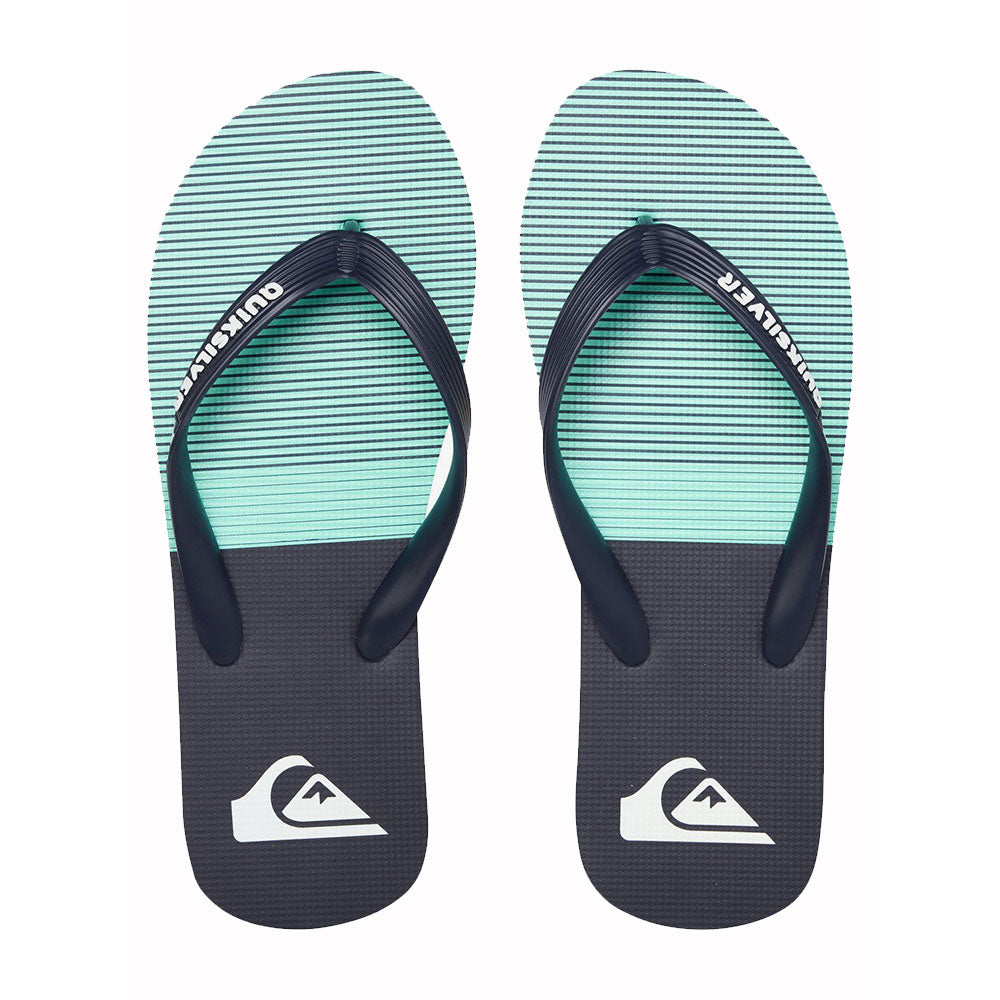 Quiksilver Molokai Tijuana Flip Flops - Blue/Blue/Green
