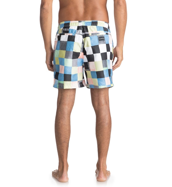 Quiksilver Resin Check Volley 15 Swim Shorts