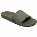 Quiksilver Rivi Slide Sandals - Green/Green/Black