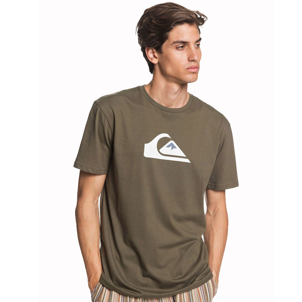 Quiksilver Comp Logo Short Sleeved T Shirt