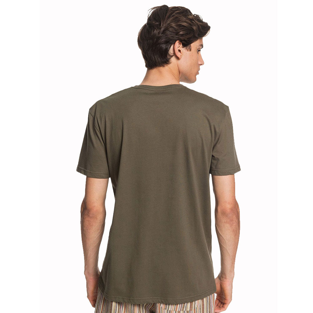 Quiksilver Comp Logo Short Sleeved T Shirt