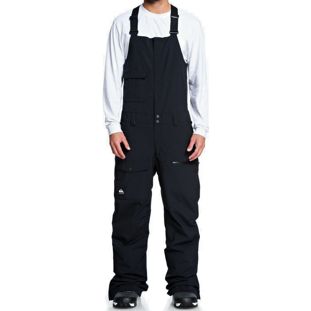 Quiksilver Utility Bib Ski Snowboard Pant - Black