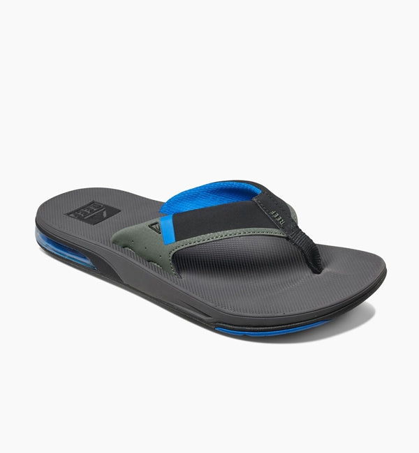 Reef Fanning Low Flip Flops Grey/Blue