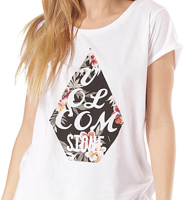 Volcom Womens Radical Daze Short Sleeved T Shirt