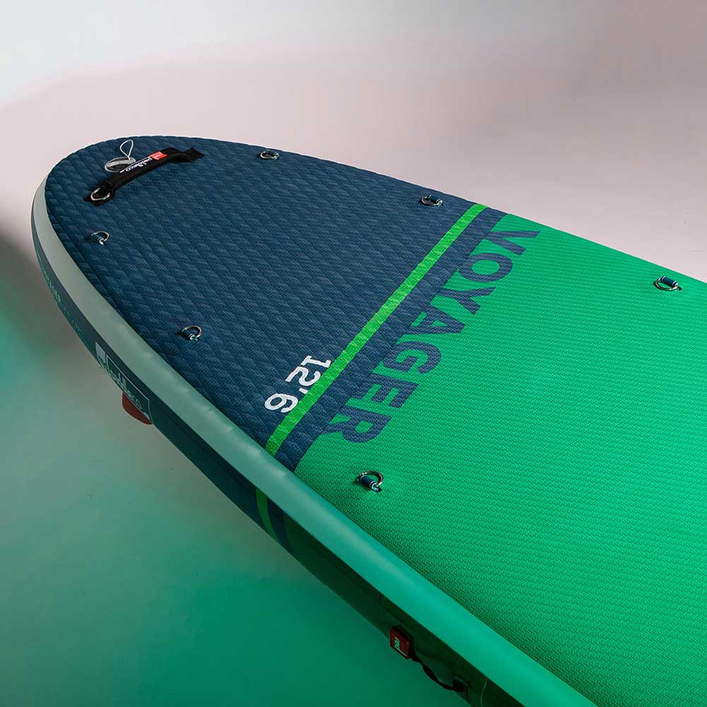 Red Paddle 12'6 Voyager Inflatable SUP Board Carbon Nylon Package