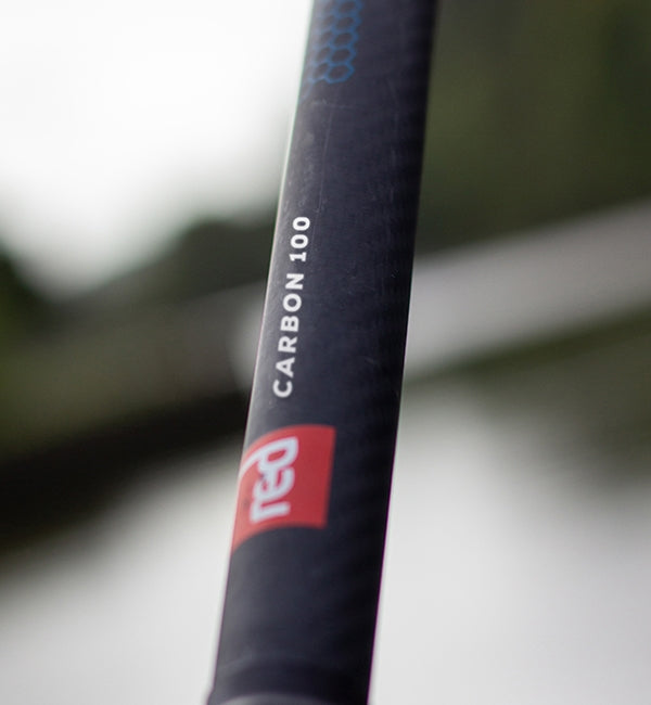 Red Carbon 3 Piece 100 Cam-Lock SUP Paddle