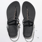 Reef Womens Escape Lux T Stud Flip Flops - Black