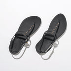 Reef Womens Escape Lux T Stud Flip Flops - Black