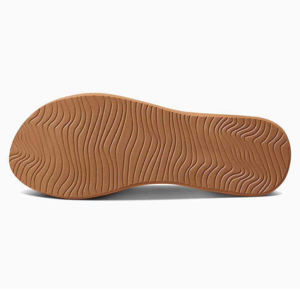 Reef Womens Bliss Nights Flip Flops - Tan/Champagne