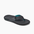Reef Cushion Bounce Phantom Flip Flops - Black/Green