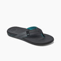 Reef Cushion Bounce Phantom Flip Flops - Black/Green