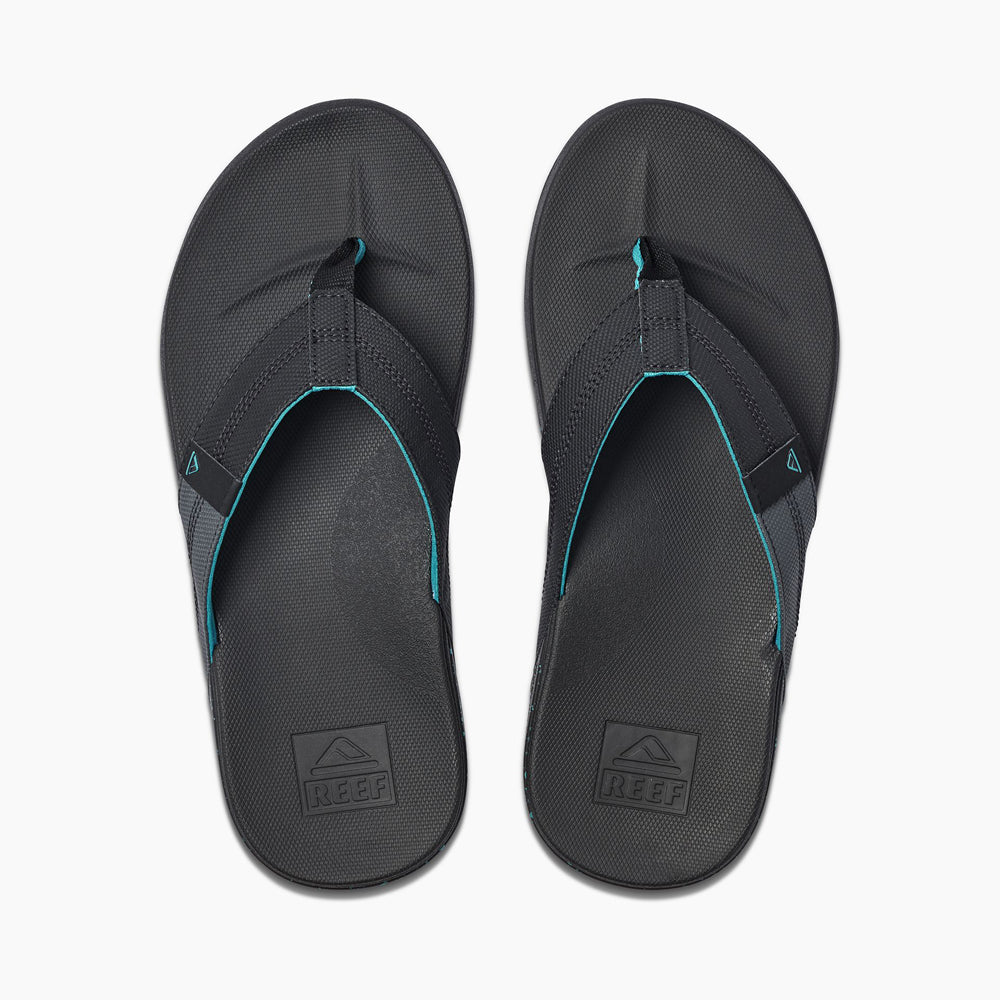 Reef Cushion Bounce Phantom Flip Flops - Black/Green