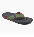 Reef Cushion Bounce Phantom Flip Flops  - Olive Red