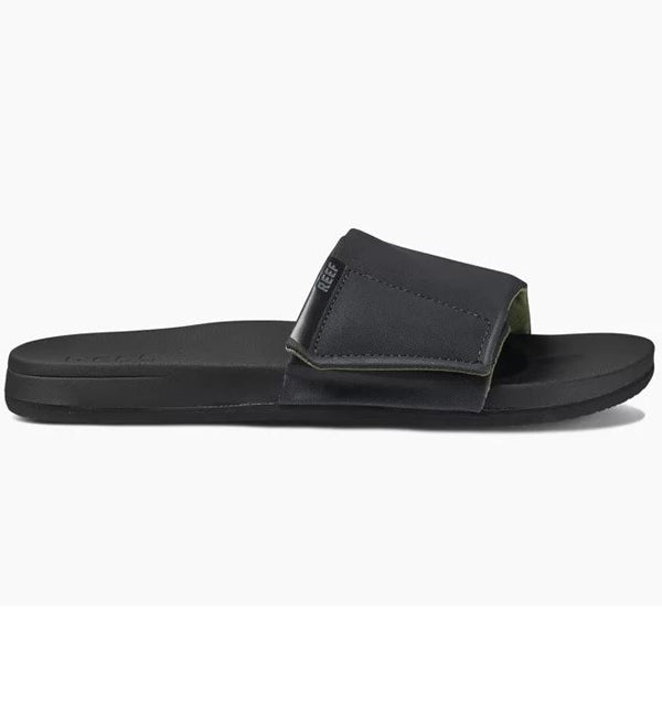 Reef Cushion Bounce Slide Sandals  - Black