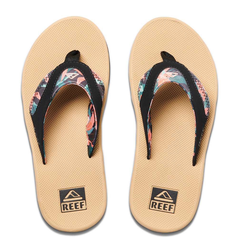 Reef Womens Fanning Flip Flops - Hibiscus