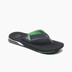Reef Fanning Low Flip Flops  - Black/Green