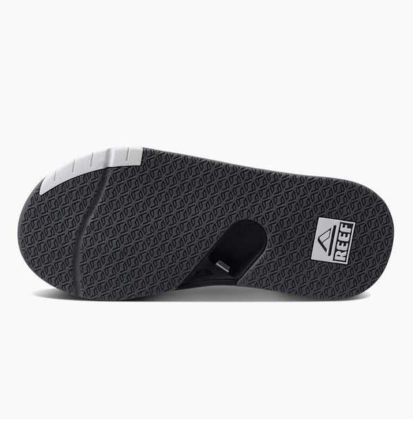 Reef Fanning Low Flip Flops  - Black/White