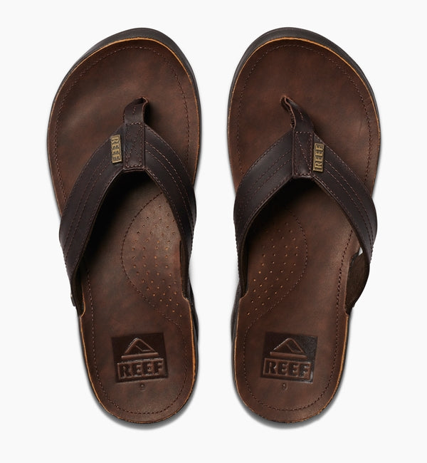 Reef J-Bay III Flip Flops  - Dark Brown/Dark Brown