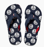 Reef Boys Ahi Flip Flops  - Anchors