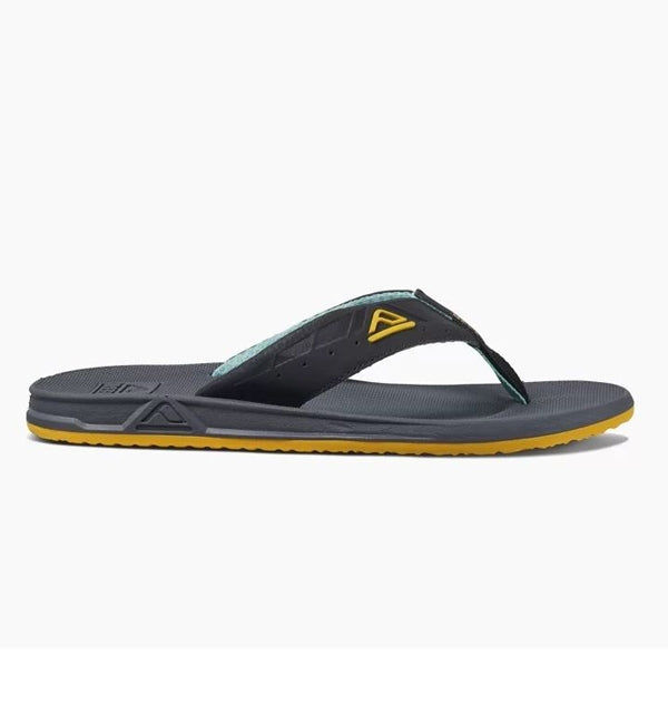 Reef Phantoms Flip Flops  - Aqua/Yellow