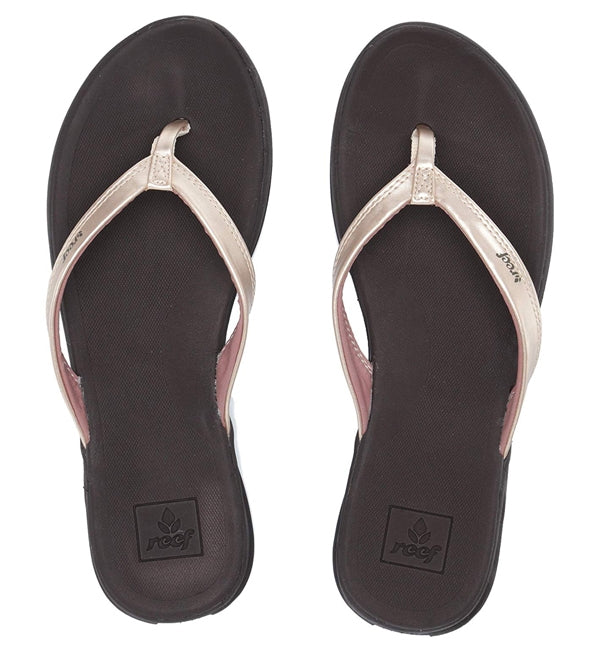 Reef Womens Rover Catch Flip Flops  - Champagne