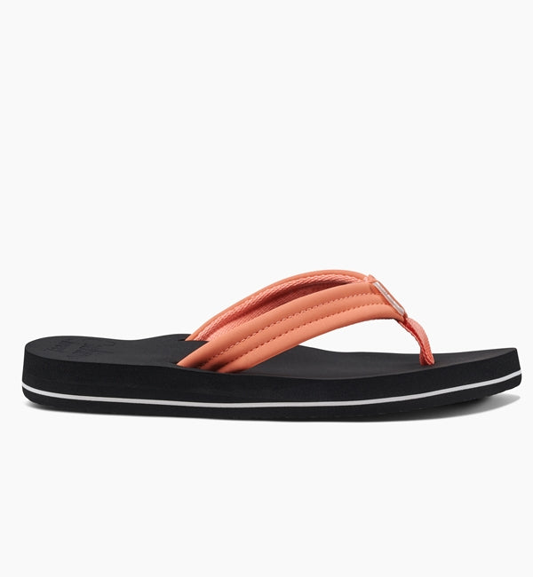 Reef Womens Cushion Breeze Flip Flops  - Coral