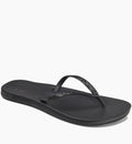 Reef Womens Cushion Bounce Stargazer Flip Flops  - Black