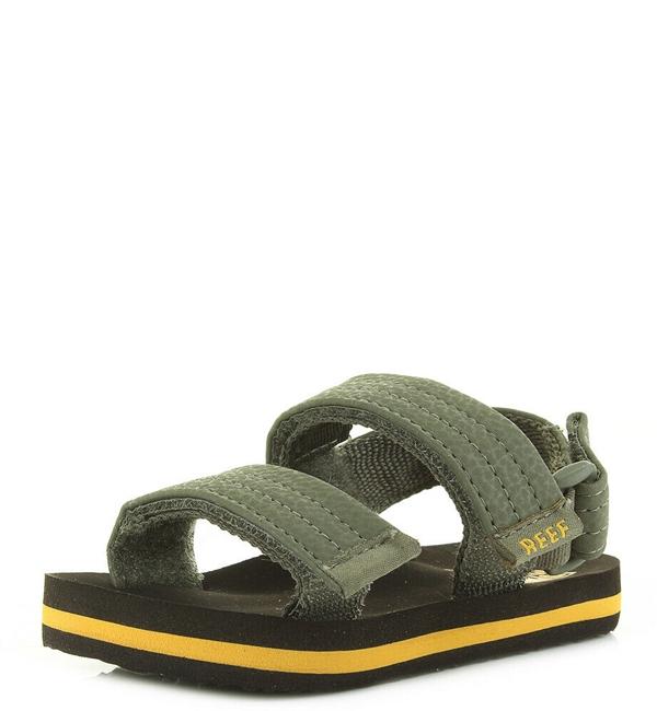 Reef Kids Little Ahi Convertible Sandals  - Brown/Olive