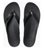 Reef Womens Cushion Bounce Court Flip Flops  - Black
