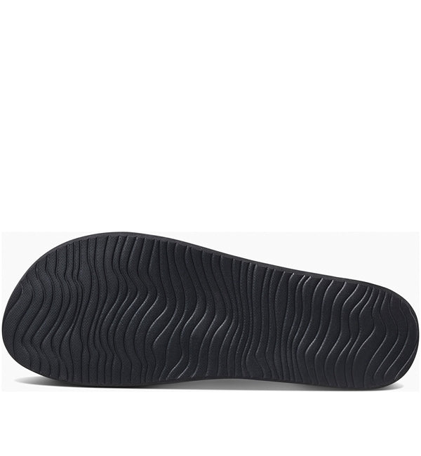 Reef Womens Cushion Bounce Court Flip Flops  - Black