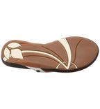 Reef Womens Miss J-Bay Flip Flops  - Tan/White