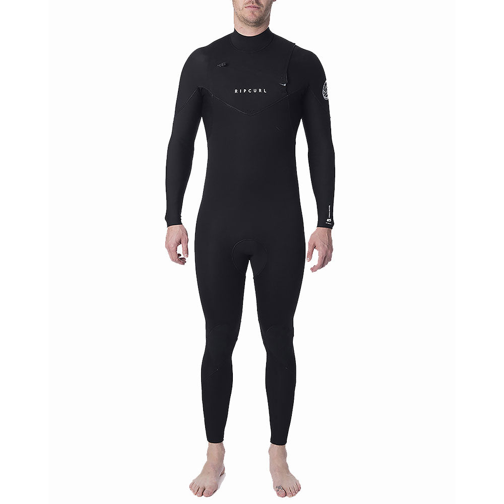 Rip Curl Dawn Patrol 5/3mm Chest Zip Winter Wetsuit - Black