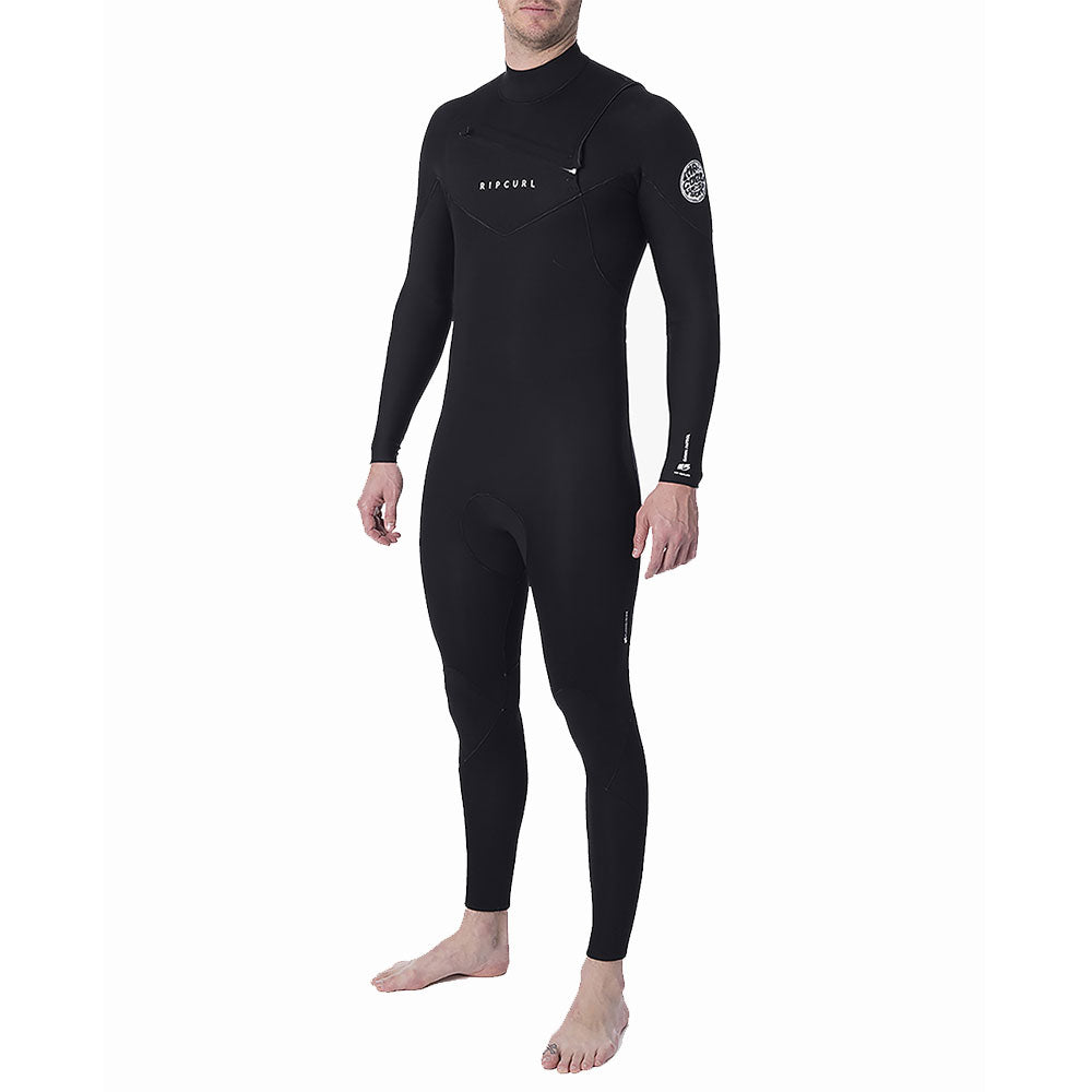 Rip Curl Dawn Patrol 5/3mm Chest Zip Winter Wetsuit - Black