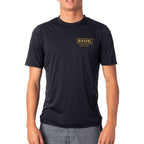 Rip Curl Driven Short Sleeved Surflite UV Tee - Black