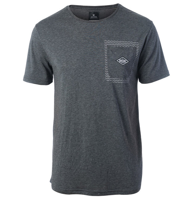 Rip Curl Travel T-Shirt - Dark Marle