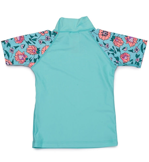 Rip Curl Kids Mini Anak Short Sleeved Rash Vest