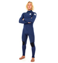 Rip Curl Aggrolite 3/2 Chest Zip Full Wetsuit  - Navy