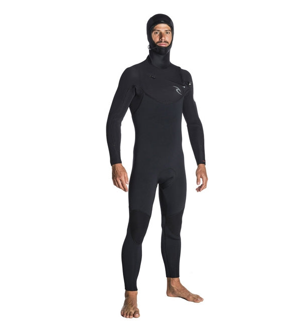 Rip Curl Dawn Patrol 5/4mm Chest Zip Hooded Winter Wetsuit