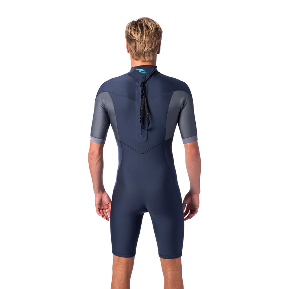 Rip Curl Dawn Patrol 2mm Back Zip Shortie Wetsuit - Slate