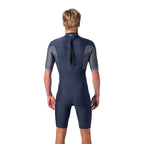 Rip Curl Dawn Patrol 2mm Back Zip Shortie Wetsuit - Slate