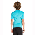 Rip Curl Junior Corpo Short Sleeved UV Tee - Blue