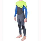 Rip Curl Junior Omega 5/3mm Back Zip Full Wetsuit  - Lime