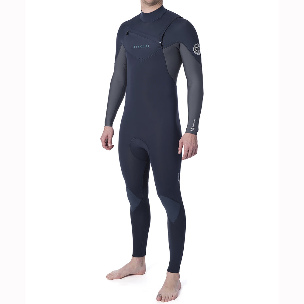 Rip Curl Dawn Patrol 5/3mm Chest Zip Full Wetsuit  - Slate